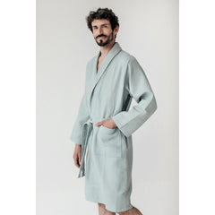 Aurélia Kos badjas - unisex - gewafeld katoen