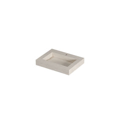 Ink Pitch meubelwastafel 60x45cm keramische slab - 1 kraangat - travertin mat