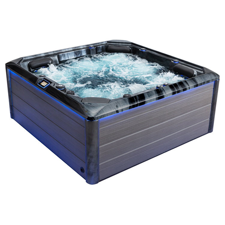 AWT Aussenwhirlpool IN-701 premium CloudyBlack 212x212 grau