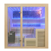 AWT Sauna B1213B populier 200x200 9kW EOS BiO-Thermat