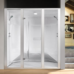 AWT Dampfsauna S204B alu 190x131 9kW Harvia