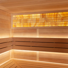 AWT Sauna B1622B Hemlock 200x170 9kW EOS Bi-O Cubo