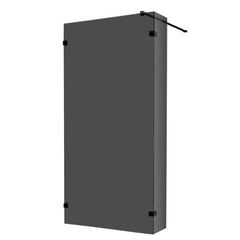 AWT Duschwand Walk-in Dusche LY0901-B schwarz 90x210