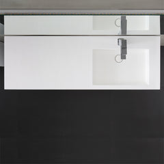 StoneArt Wastafel LP4514R - wit mat - 40x48cm