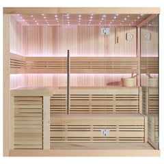 AWT Sauna E1105A Hemlock 220x200 zonder oven