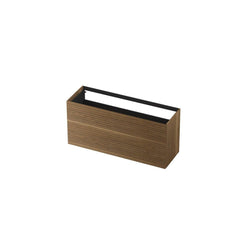 Ink base cabinet - push to open - 2 drawers - horizontal milling - Solid oak Aqua - 120x45cm - 1259230