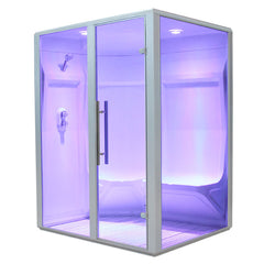 AWT Dampfsauna S200A alu 161x131 links