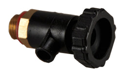 swivel piercing valve for stopcock 1/4