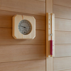AWT Sauna E1622B Hemlock 200x170 9kW Virta