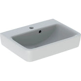 Geberit Renova Plan fontein wit - 50 x 38 cm - 1 kraangat - met overloop