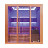AWT Sauna E1244B red cedar 180x150 9kW EOS Cubo