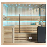 AWT Sauna B1115A Hemlock 220x200 9kW EOS BiO-Cubo