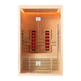 AWT Infrarotkabine E1250D-IR Hemlock 120x100 ohne Ofen