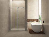 Slide nis schuifdeur 1100 x 2000 x 8 mm nano helder glas/chroom