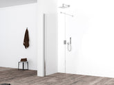 Eco walk-in shower 500 x 2000 x 8 mm nano clear glass/chrome