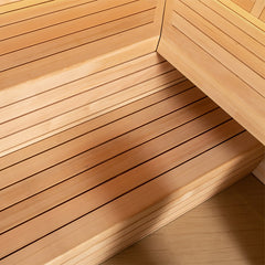 AWT Sauna E1611C Hemlock 180x180 9kW Virta Bi-O