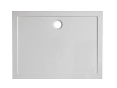 luxury shower tray SMC rectangular 120x90x4 cm white