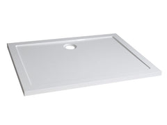 luxury shower tray SMC rectangular 120x90x4 cm white