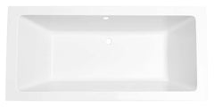 Santino SQ built-in duo bathtub 180x80x49 cm matt white