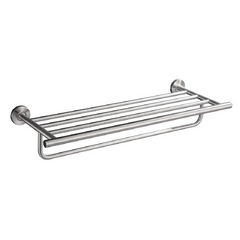 304 handdoekhouder met planchet 60 cm RVS