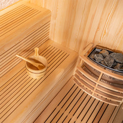AWT Sauna B1811A pinie 180x180 9kW Viking Bi-O
