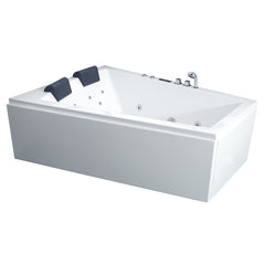 AWT Whirlpool GE105-1E mit Acryl-Schürze 170x120 rechts