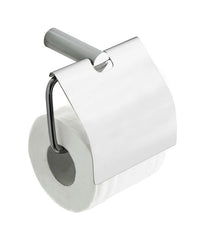 Ida toilet roll holder with flap chrome