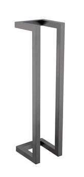Loft handdoekrek 50 x 12.5 x 12.5 cm gunmetal PVD
