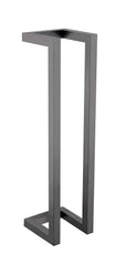 Loft handdoekrek 50 x 12.5 x 12.5 cm gunmetal PVD