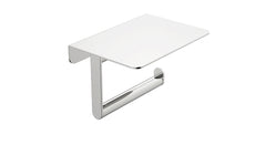 Alonzo Toilet Paper Holder with Shelf, Chrome