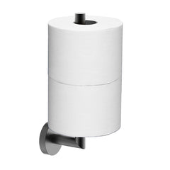 Alonzo spare toilet roll holder gunmetal PVD