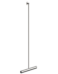 Alonzo floor squeegee with hanging hook chrome