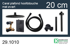 one-pack built-in thermostatic mixer set round type 301 MZ (20cm)