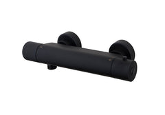 Eco Cool-Touch Thermostatic Shower Mixer Matte Black