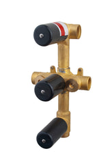 Caral built-in part built-in thermostatic mixer 3 way