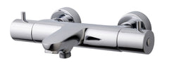 Caral thermostatic bath mixer chrome