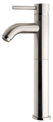 Cadans tall basin mixer brushed steel