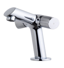Concorde basin mixer tap with clicker waste, chrome