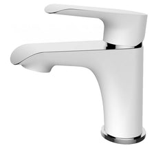 Tarma Single-Lever Basin Mixer Low White/Chrome