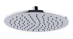 Caral hoofddouche rond 25 x 0,8 cm chroom