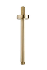 UniMatch douchearm met plafondbevestiging 20 cm geborsteld messing PVD