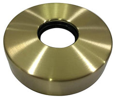 UniMatch ceiling-mounted shower arm rose brushed brass PVD