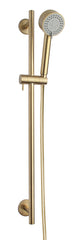Cadans slider rail set brushed brass
