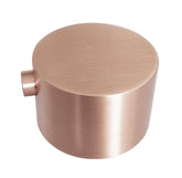 Caral thermostatic knob loose for built-in thermostatic mixer 2-way brushed copper