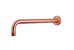 UniMatch Shower Arm with Wall Mount 35 cm Brushed Copper