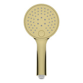 UniMatch handdouche 3 standen Ø 12 cm geborsteld messing PVD
