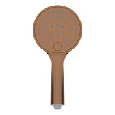 UniMatch handdouche 3 standen Ø 12 cm geborsteld brons koper PVD