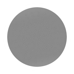 UniMatch hoofddouche rond 30 x 0,8 cm gunmetal PVD