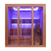 AWT Sauna E1244A red cedar 200x160 9kW Kivi