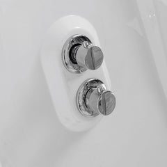 AWT Dampfsauna S200A alu 161x131 rechts